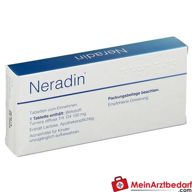 PharmaSGP Neradin Turnera diffusa D4 Tabletten, 20 St.
