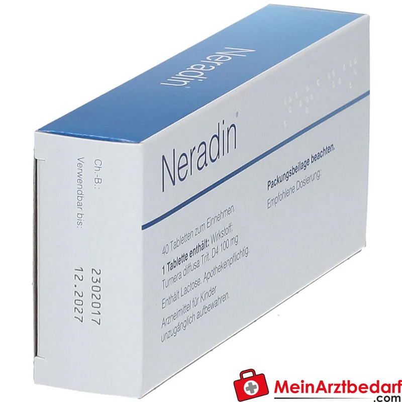 PharmaSGP Neradin Turnera diffusa D4 Tabletten, 20 St.