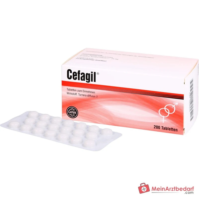 Cefagil 25 mg Turnera diffusa Urtinktur Tabletten 100 St
