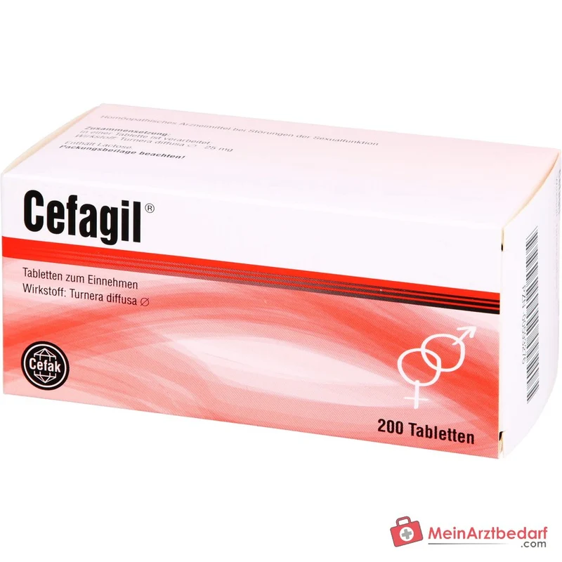 Cefagil 25 mg Turnera diffusa Urtinktur Tabletten 100 St
