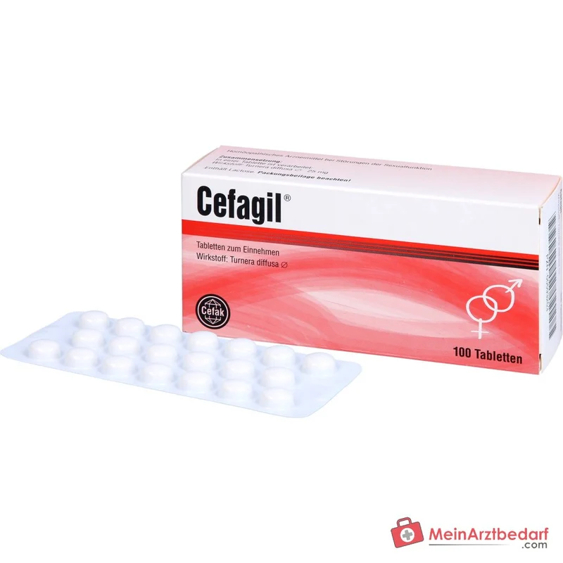 Cefagil 25 mg Turnera diffusa Urtinktur Tabletten 100 St