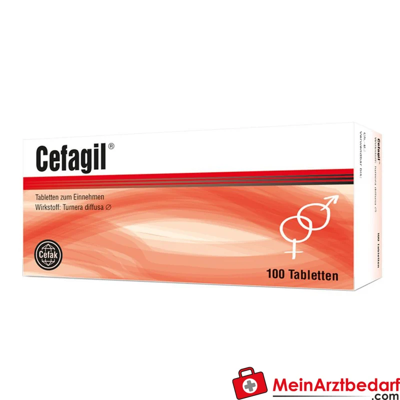 Cefagil 25 mg Turnera diffusa Urtinktur Tabletten 100 St