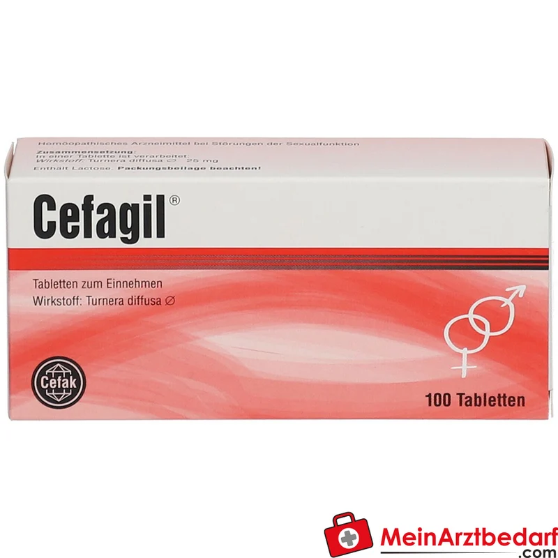 Cefagil 25 mg Turnera diffusa Urtinktur Tabletten 100 St