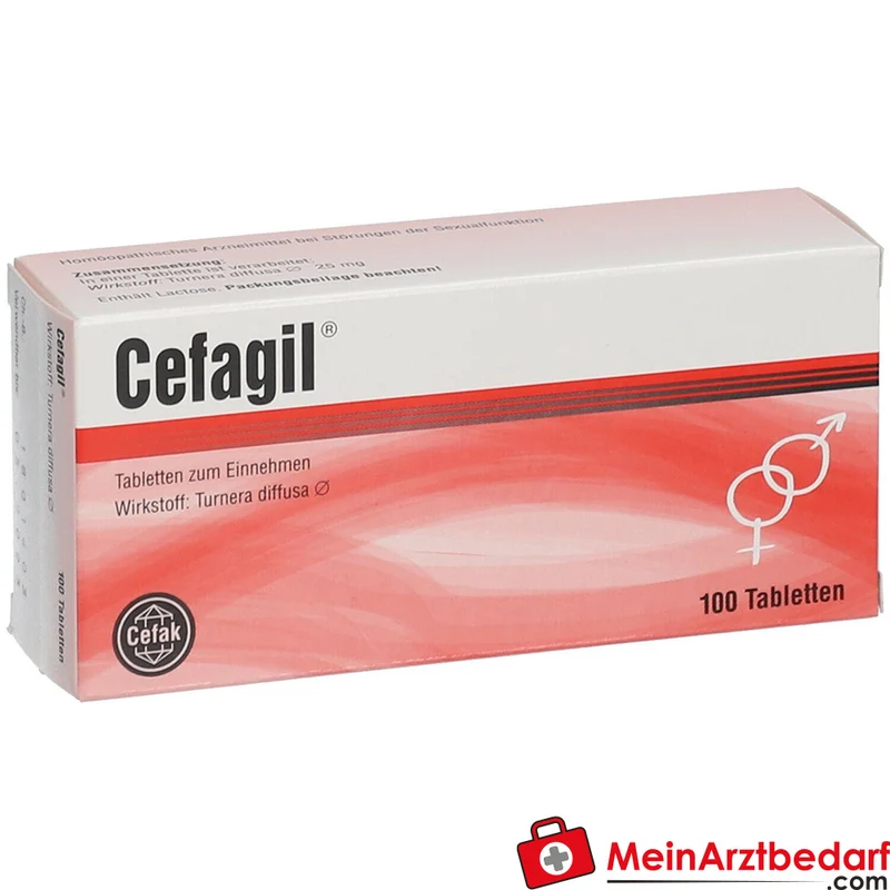 Cefagil 25 mg Turnera diffusa Urtinktur Tabletten 100 St
