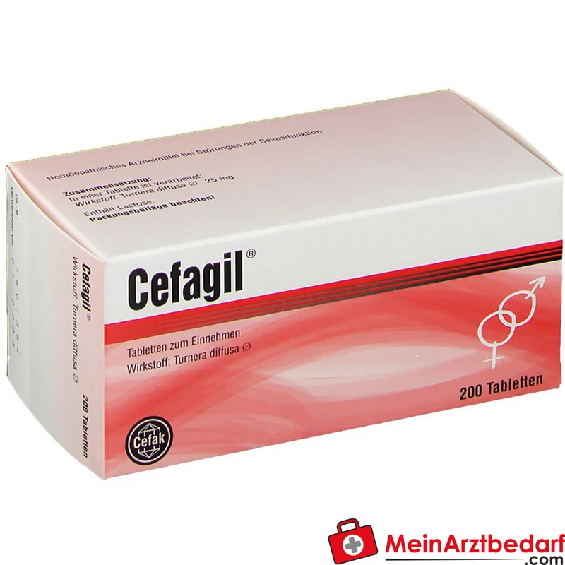 Cefagil 25 mg Turnera diffusa Urtinktur Tabletten 100 St