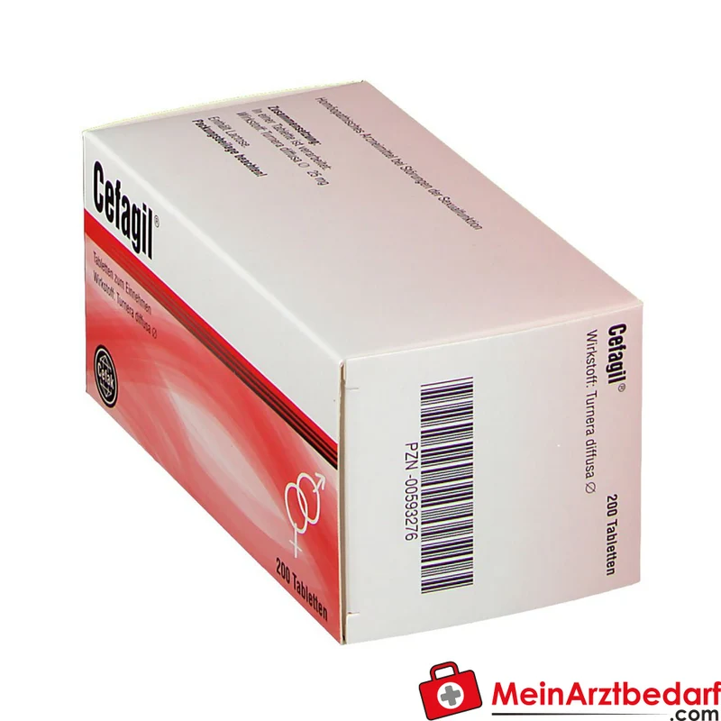 Cefagil 25 mg Turnera diffusa Urtinktur Tabletten 100 St