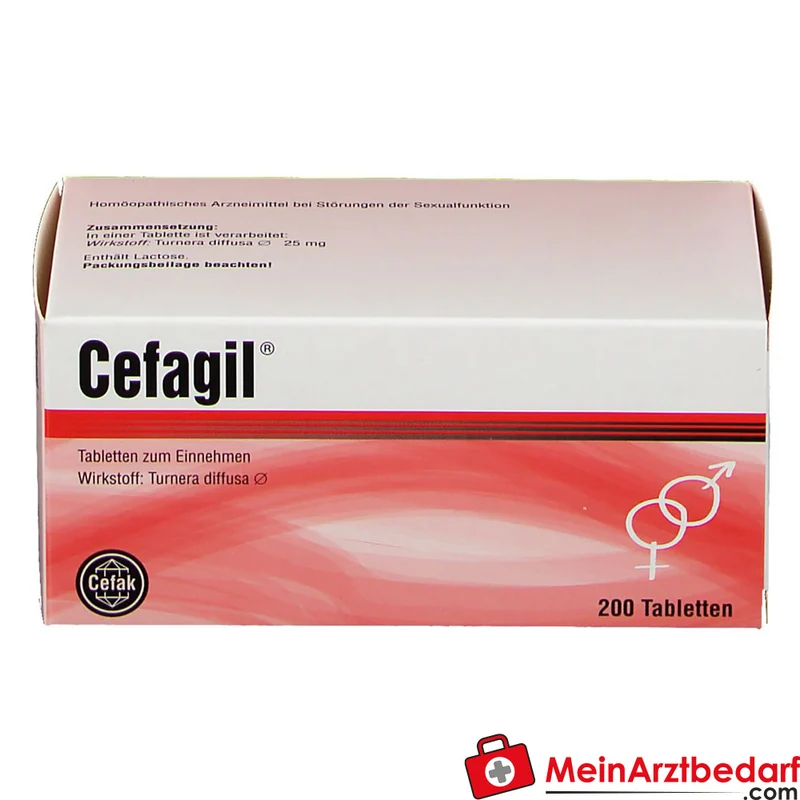 Cefagil 25 mg Turnera diffusa Urtinktur Tabletten 100 St