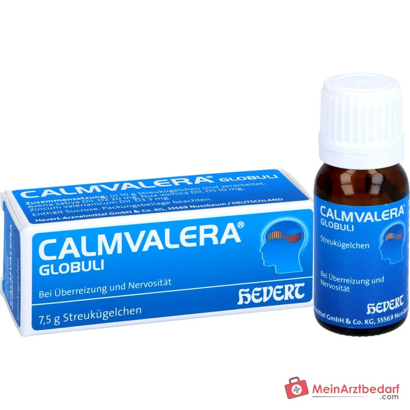 Calmvalera Globuli Avena sativa D2, Nux vomica D5, Zincum valerianicum D3 7,5 g