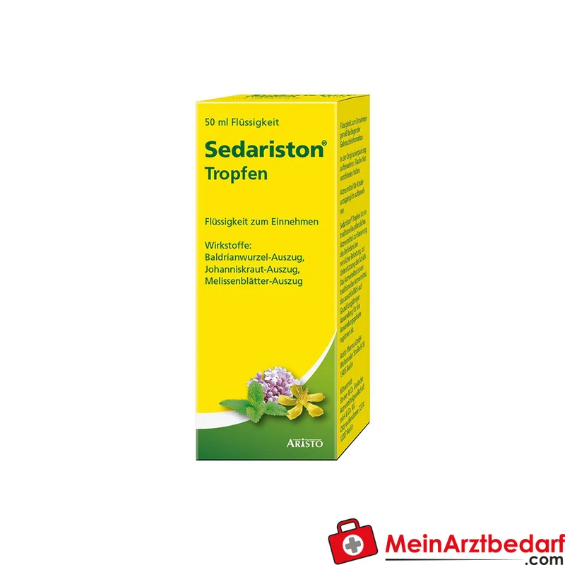 Sedariston Tropfen Baldrian Johanniskraut Melisse Extrakte 20 ml