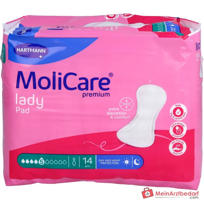 MoliCare Premium Lady Pad 5 Tropfen Inkontinenzeinlage für Frauen