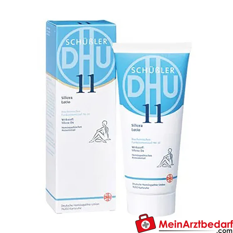 DHU Biochemie Lotio Nr. 11 Silicea Acidum silicicum D4 10 mg Lotion 20 ml