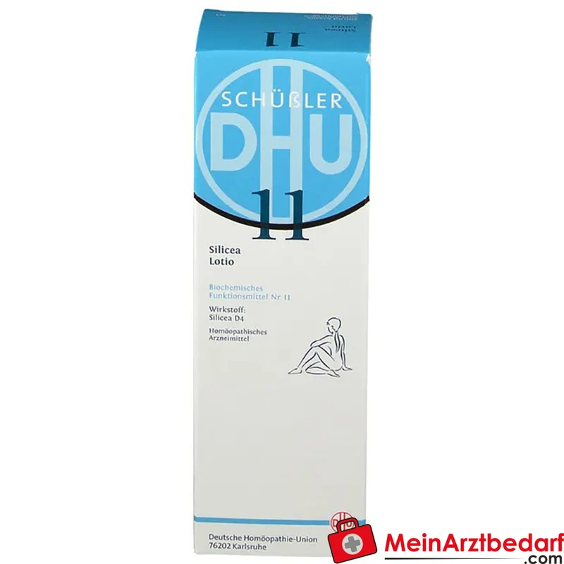DHU Biochemie Lotio Nr. 11 Silicea Acidum silicicum D4 10 mg Lotion 20 ml