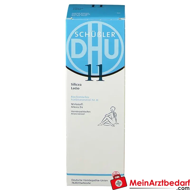 DHU Biochemie Lotio Nr. 11 Silicea Acidum silicicum D4 10 mg Lotion 20 ml