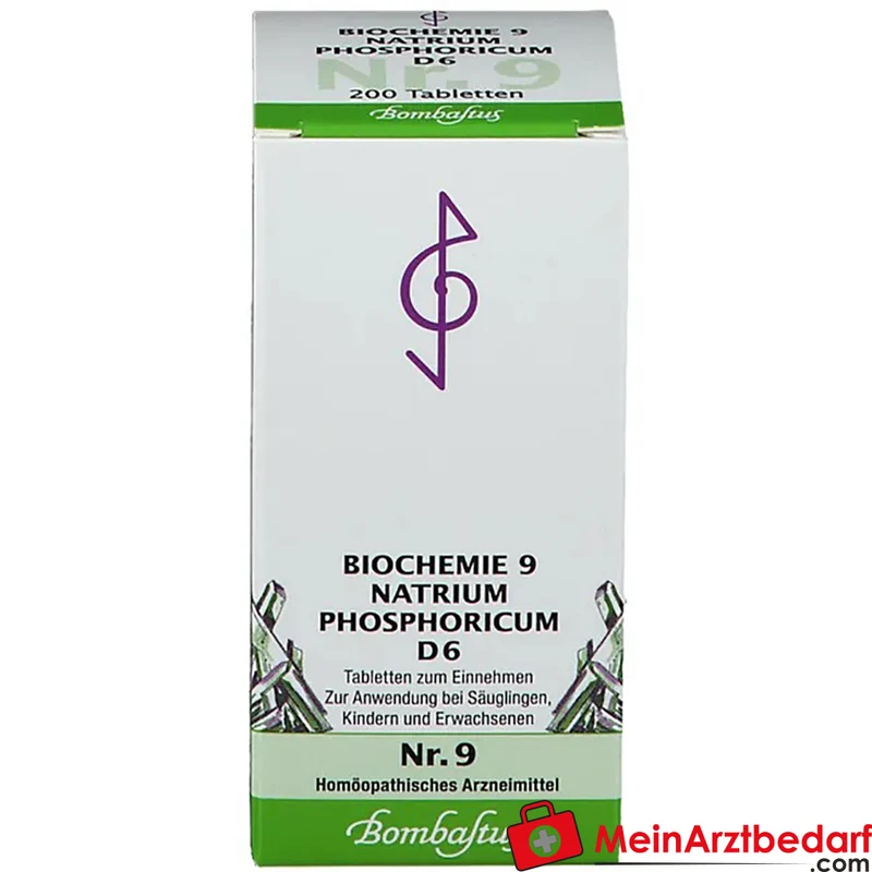 Bombastus Biochemie Biochemie 9 Natrium phosphoricum D6 250 mg Tabletten