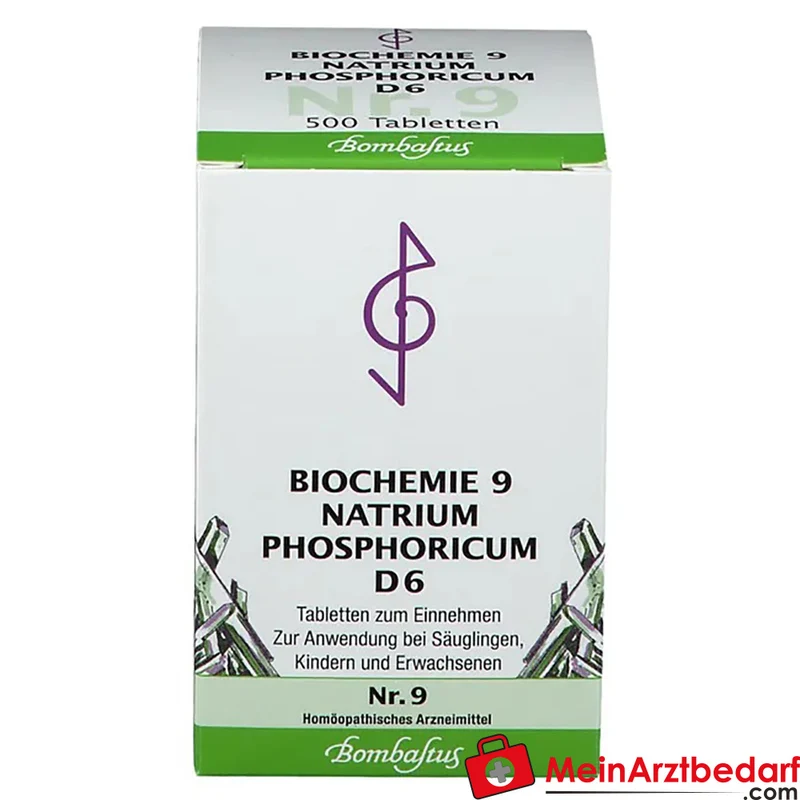 Bombastus Biochemie Biochemie 9 Natrium phosphoricum D6 250 mg Tabletten