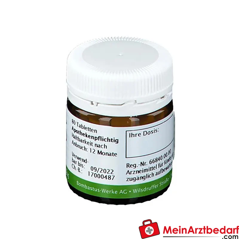 Bombastus Biochemie Natrium phosphoricum D12 250 mg Tabletten