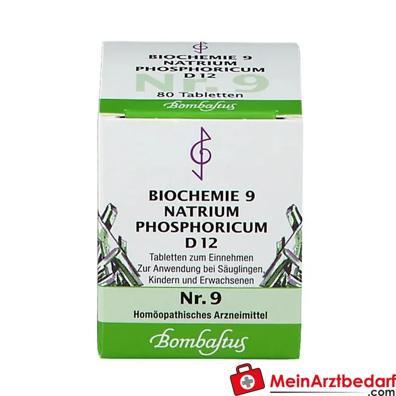 Bombastus Biochemie Natrium phosphoricum D12 250 mg Tabletten