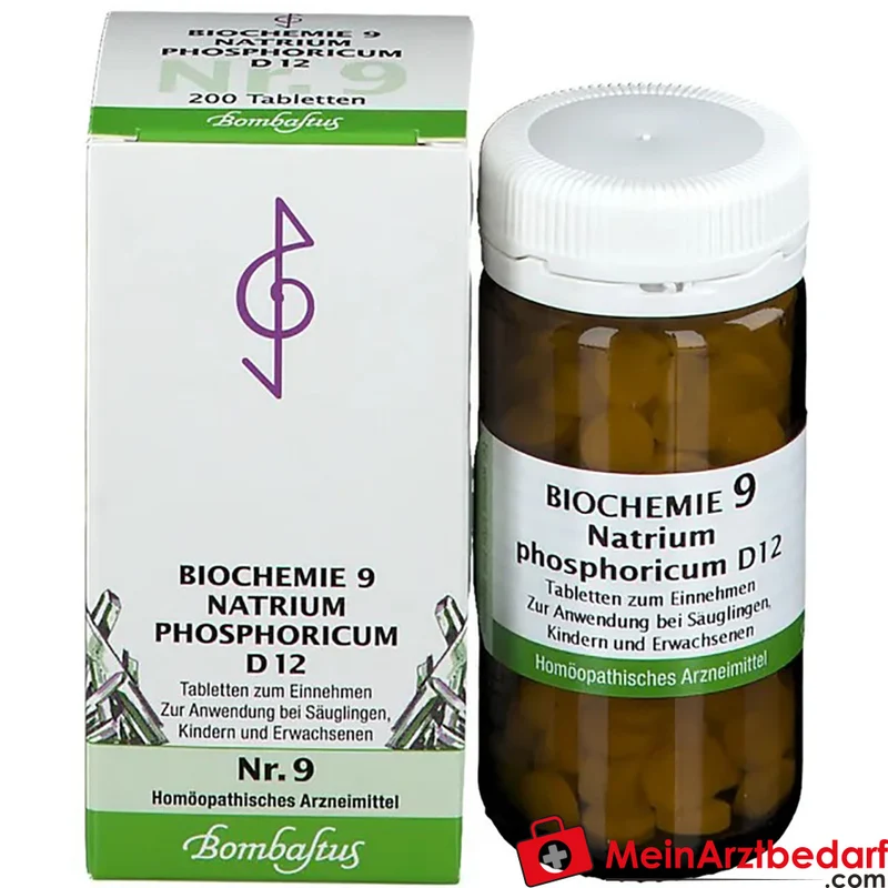Bombastus Biochemie Natrium phosphoricum D12 250 mg Tabletten