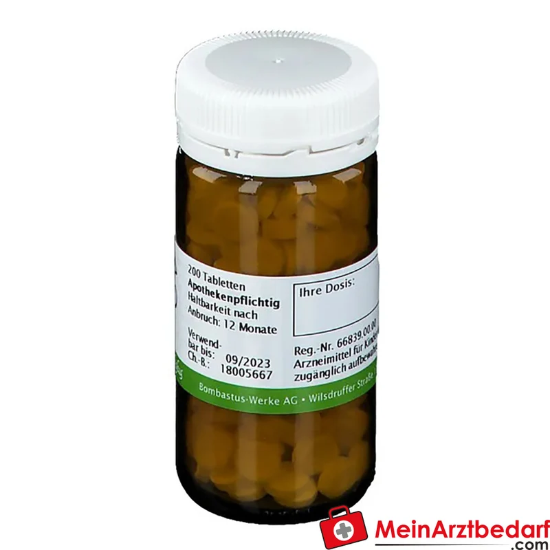 Bombastus Biochemie Natrium chloratum D6 250 mg Tabletten