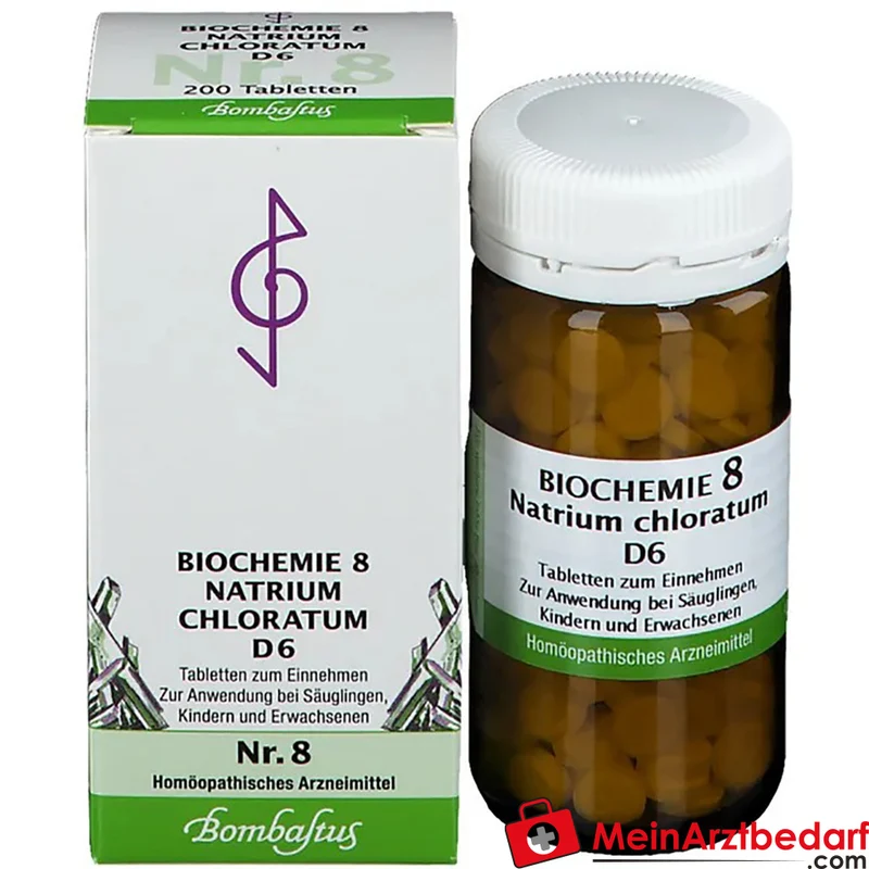 Bombastus Biochemie Natrium chloratum D6 250 mg Tabletten