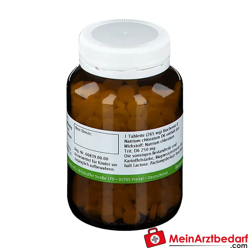 Bombastus Biochemie Natrium chloratum D6 250 mg Tabletten
