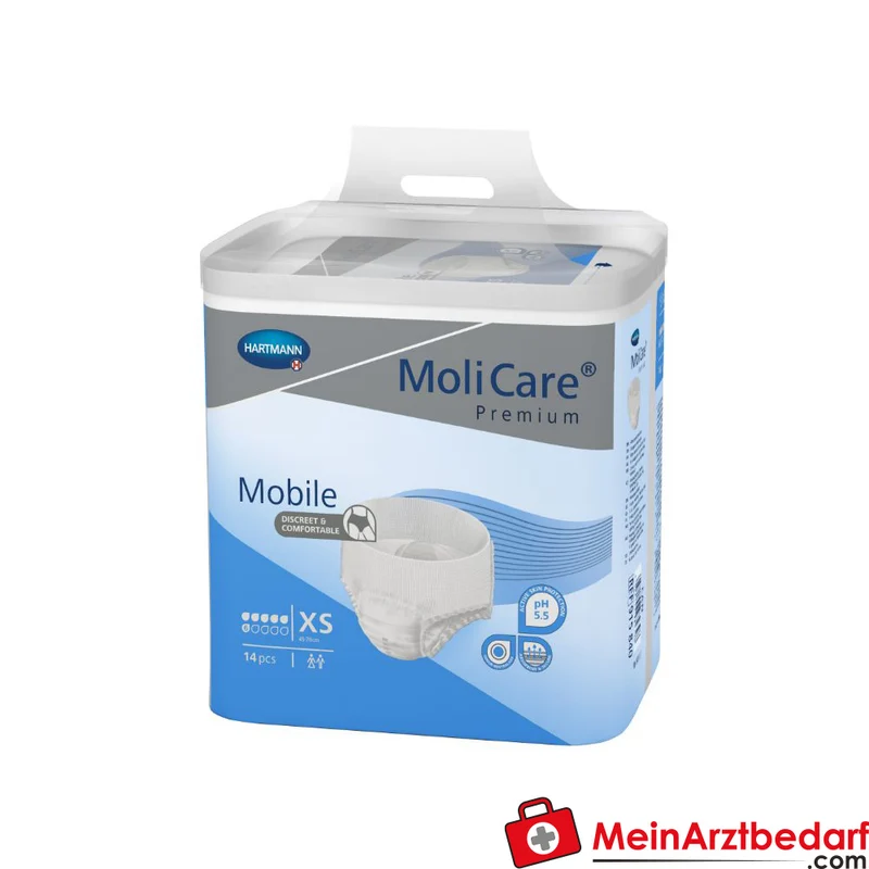 MoliCare Premium Mobile 6 Tropfen Einweghose XS 14 Stück