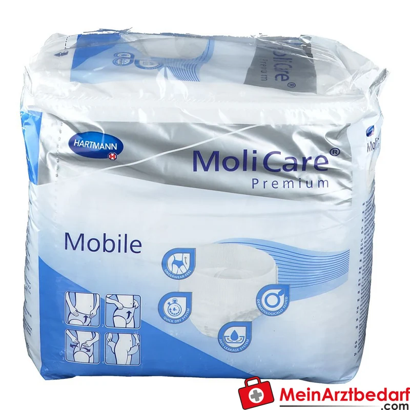 MoliCare Premium Mobile 6 Tropfen Einweg-Pull-Up-Unterwäsche Gr. S