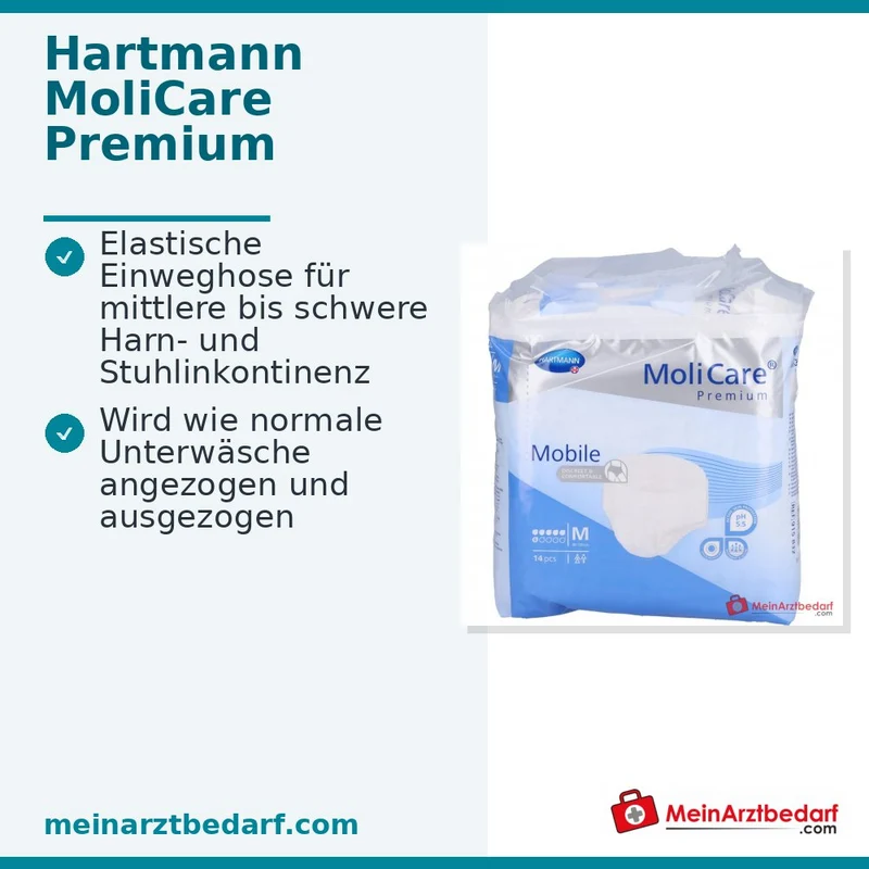 MoliCare Premium Mobile 6 Tropfen Gr. M Einweg-Pull-Up 3 x 14 Stück