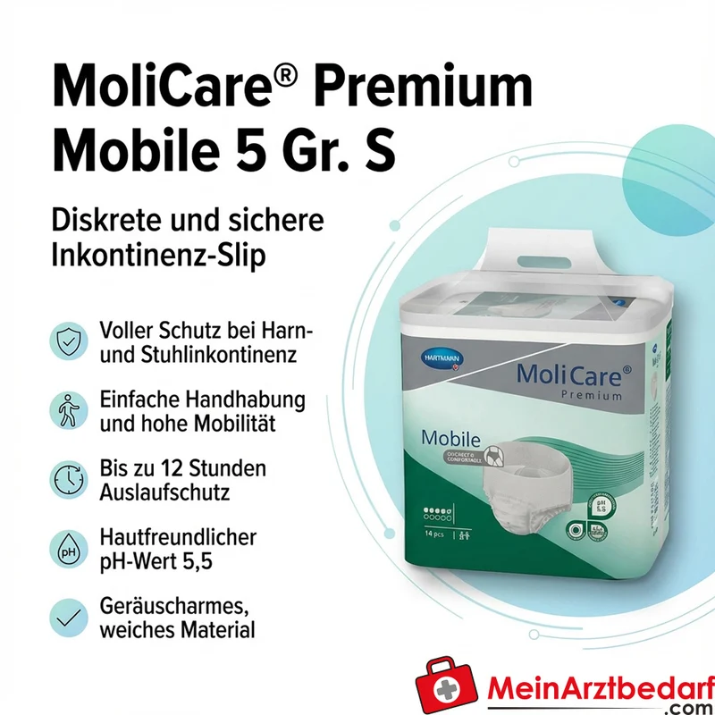 MoliCare Premium Mobile 5 Gr. S Inkontinenz-Pull-Up Größe S