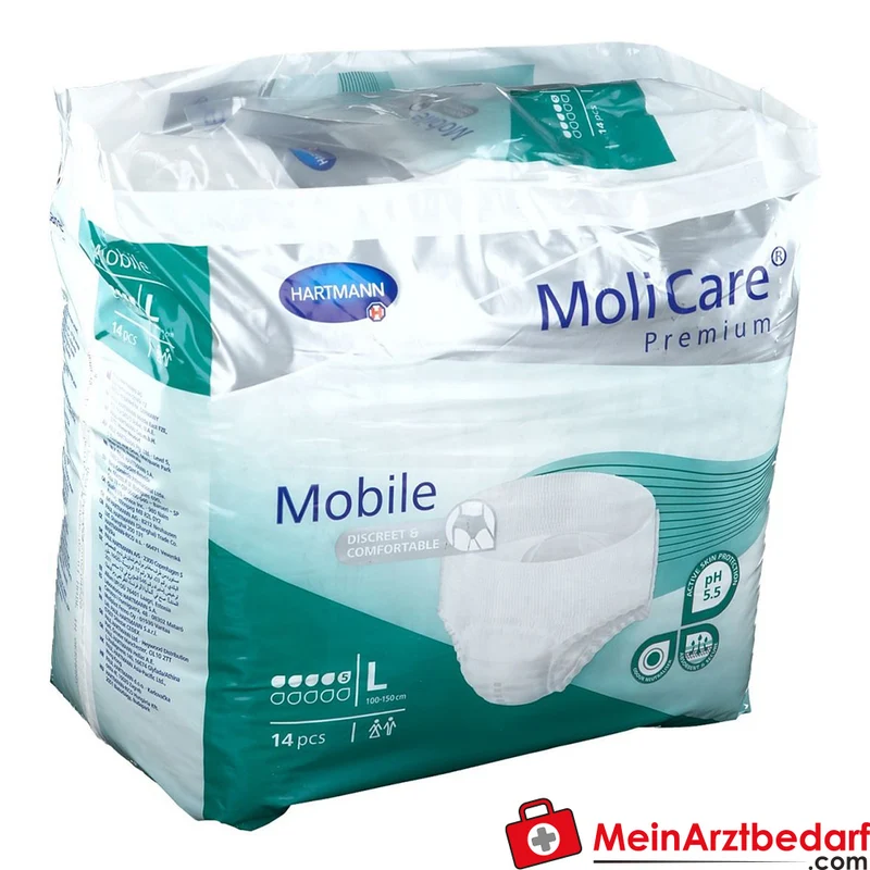 MoliCare Premium Mobile 5 Tropfen Einweghose Gr. L