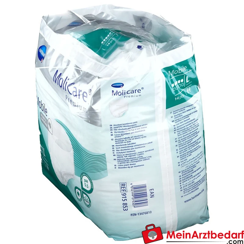 MoliCare Premium Mobile 5 Tropfen Einweghose Gr. L