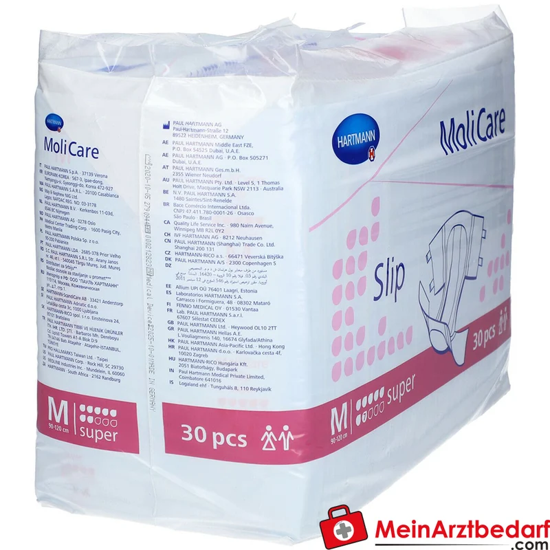 MoliCare Slip super Gr. M Einweg-Inkontinenzslip 3x30 Stück