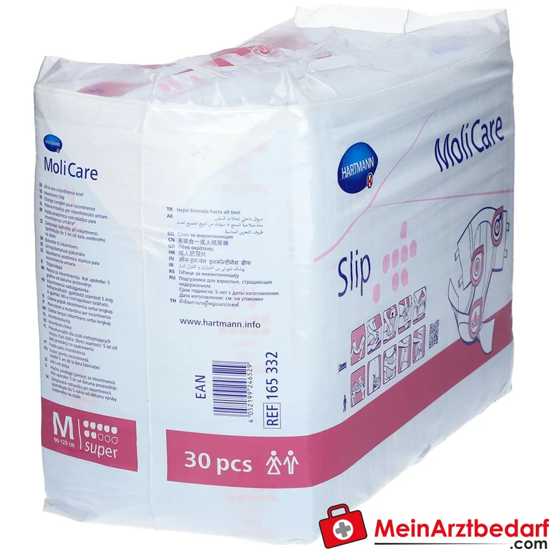 MoliCare Slip super Gr. M Einweg-Inkontinenzslip 3x30 Stück
