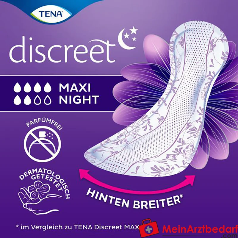 TENA Lady Discreet Maxi Night Inkontinenz-Einlagen verlängert