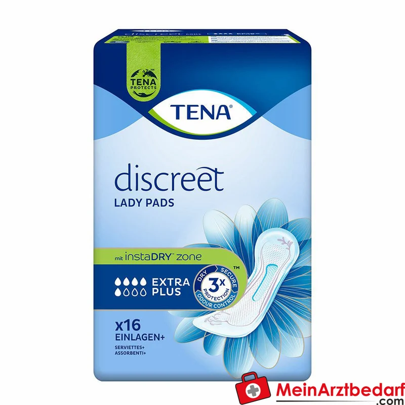 Tena Lady Discreet Extra Plus Inkontinenzeinlagen, 96 Stück