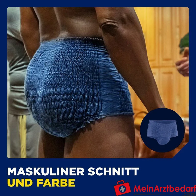 TENA Men Active Fit Pants Plus Einweghose S/M blau 48 Stück (4x12)