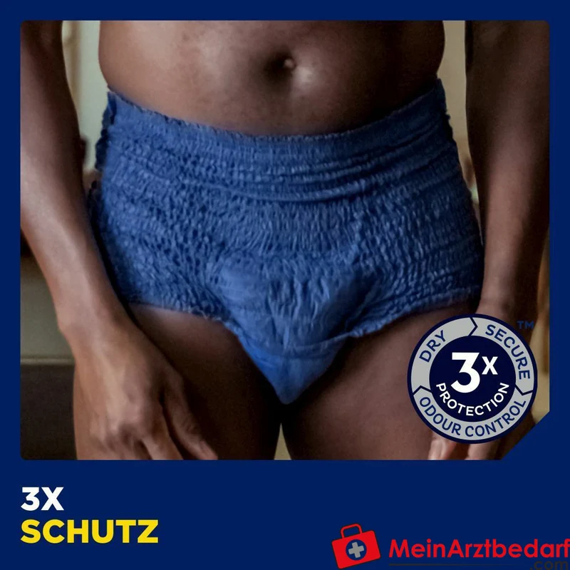 TENA Men Active Fit Pants Plus Saugstärke 5,5 Einmalhosen L/XL blau