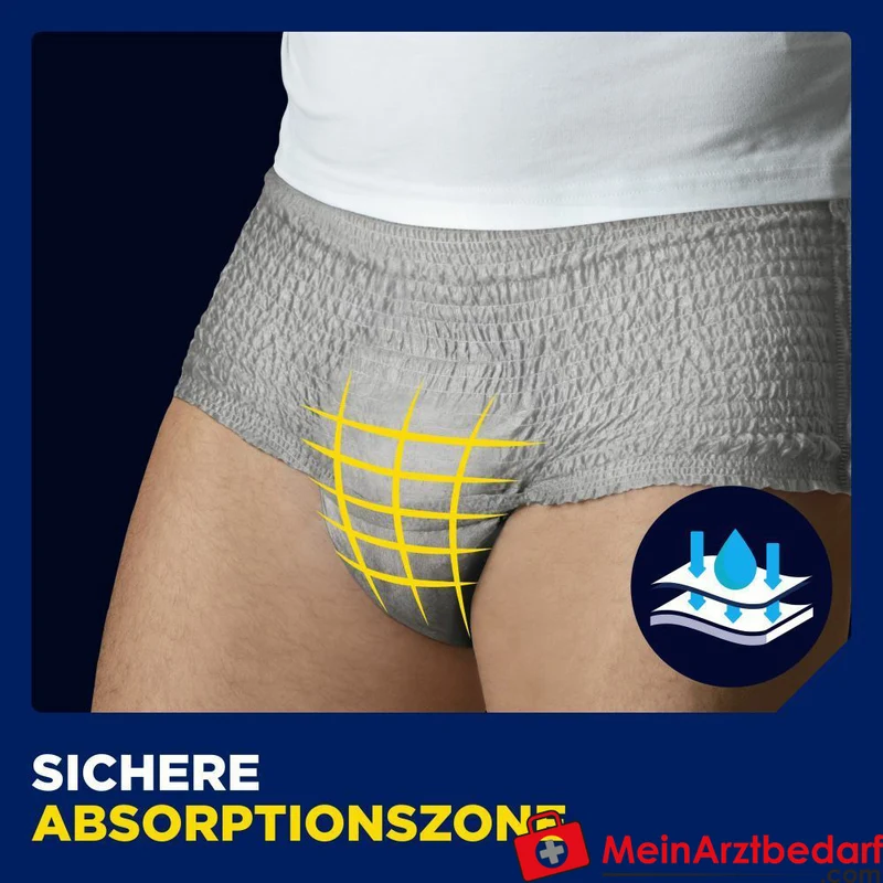 TENA Men Active Fit Pants Normal Einweg-Pants S/M grau