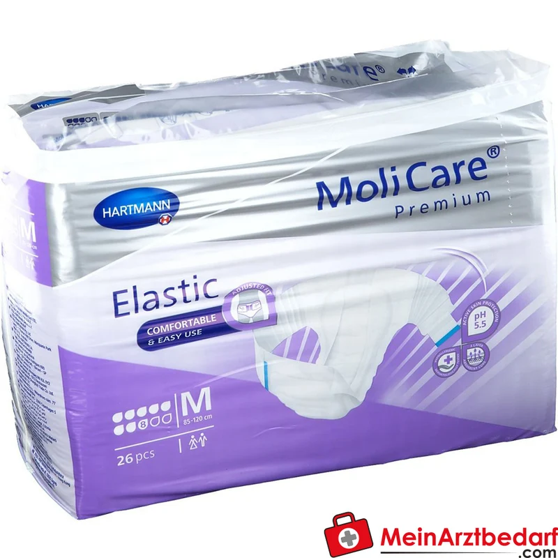 MoliCare Premium Elastic 8 Tropfen Inkontinenz-Slip Größe M