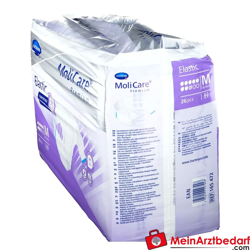 MoliCare Premium Elastic 8 Tropfen Inkontinenz-Slip Größe M