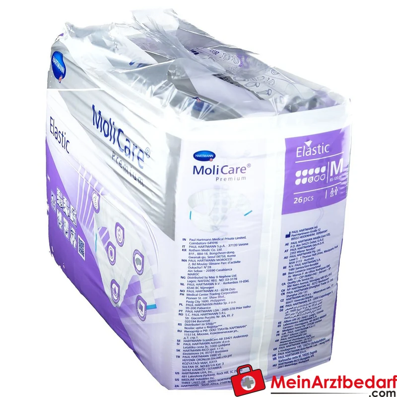 MoliCare Premium Elastic 8 Tropfen Inkontinenz-Slip Größe M