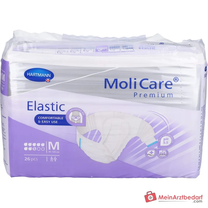 MoliCare Premium Elastic 8 Tropfen Inkontinenz-Slip Größe M