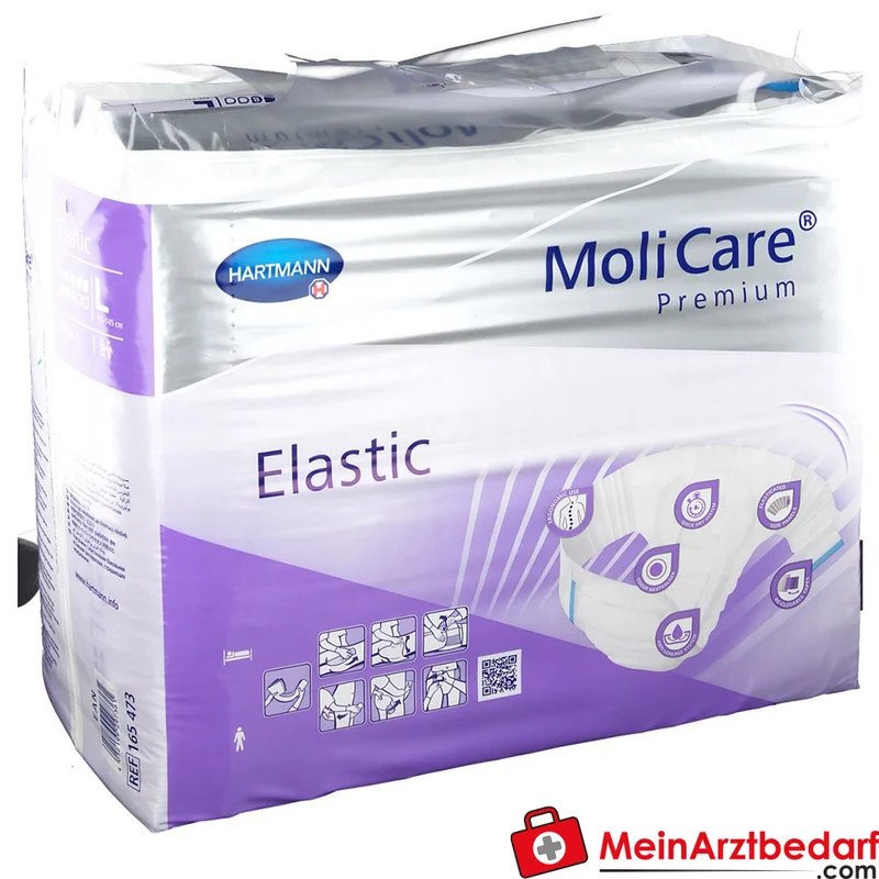 MoliCare Premium Elastic Slip 8 Tropfen Inkontinenz-Slip Gr. L 72 St.