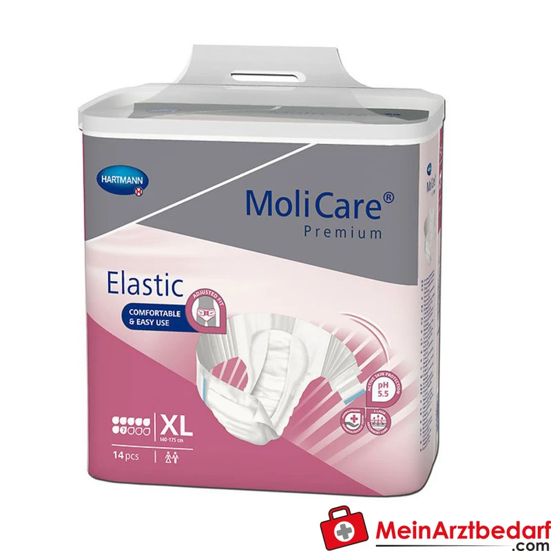 MoliCare Premium Elastic Slip 7 Tropfen Gr. XL Inkontinenzslip 14 Stück
