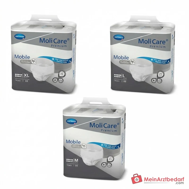 MoliCare Premium Elastic Slip 7 Tropfen Gr. XL Inkontinenzslip 14 Stück