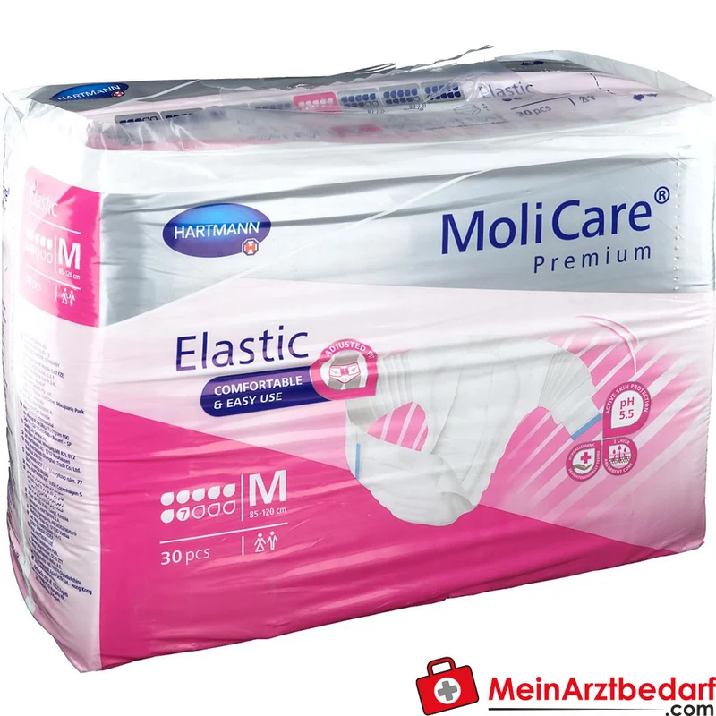 MoliCare Premium Elastic 7 Tropfen Slip Gr. M