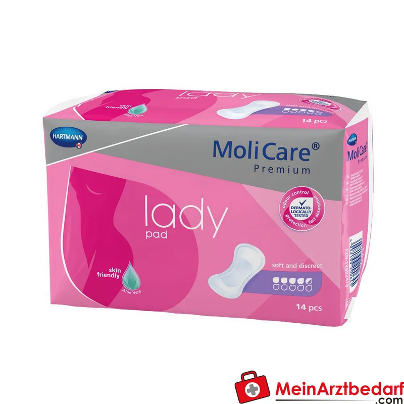 MoliCare Premium lady pad Inkontinenzeinlagen, 14 St.