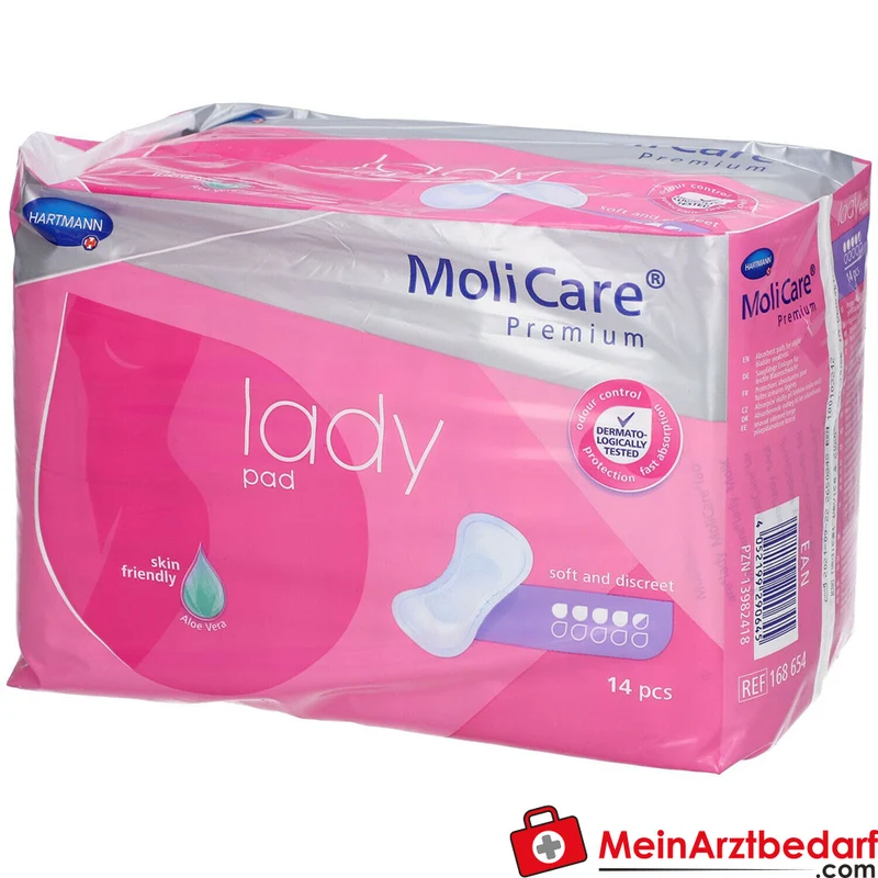 MoliCare Premium lady pad Inkontinenzeinlagen, 14 St.