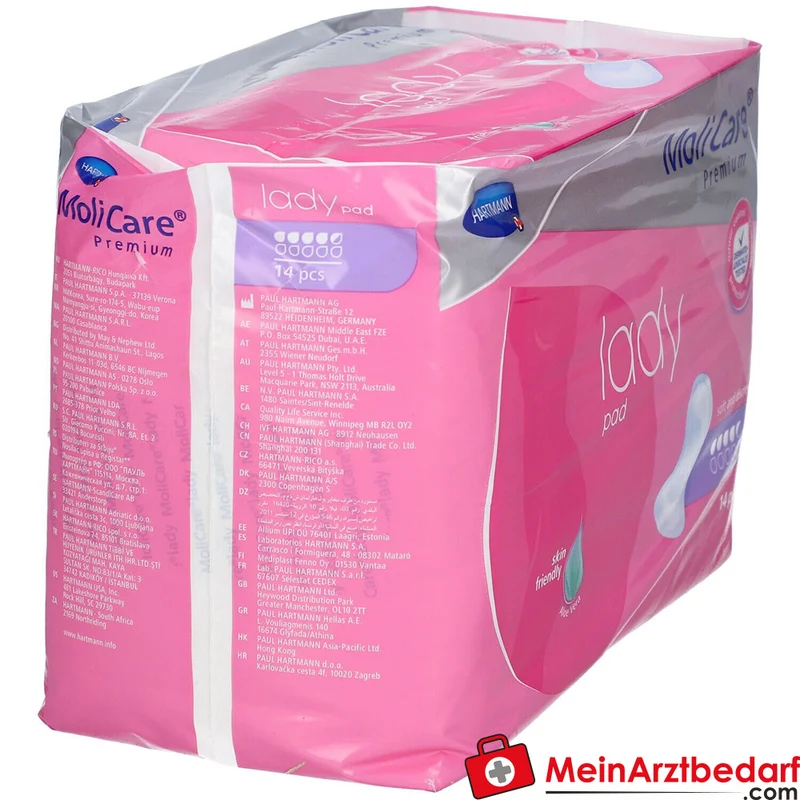 MoliCare Premium lady pad Inkontinenzeinlagen, 14 St.