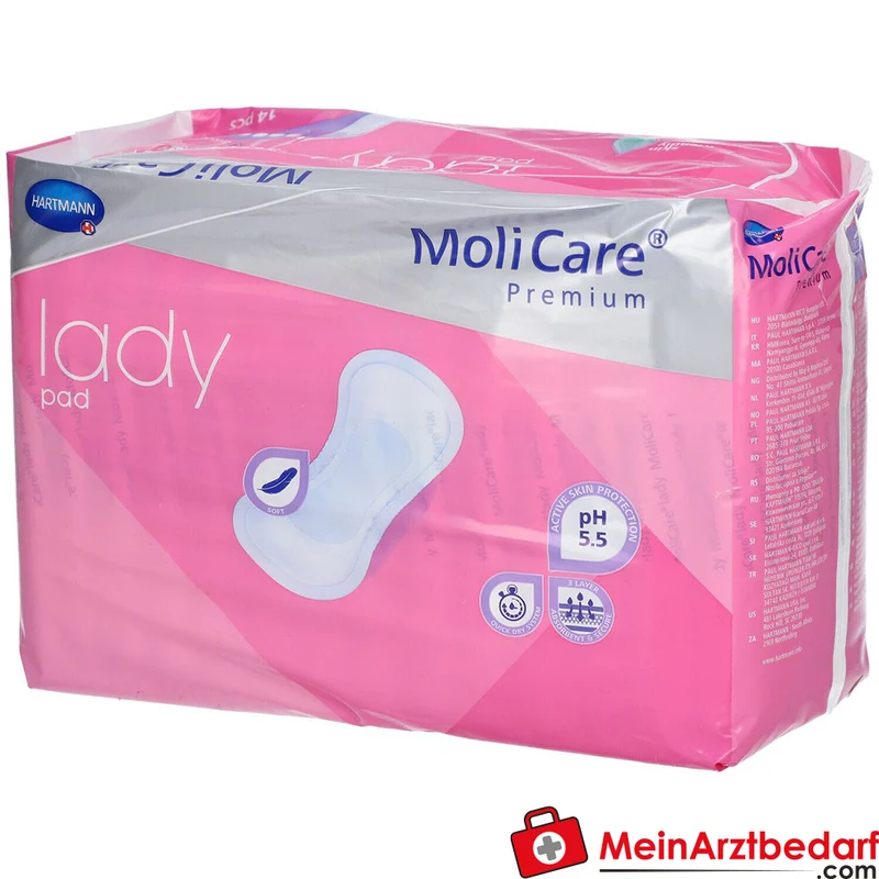 MoliCare Premium lady pad Inkontinenzeinlagen, 14 St.